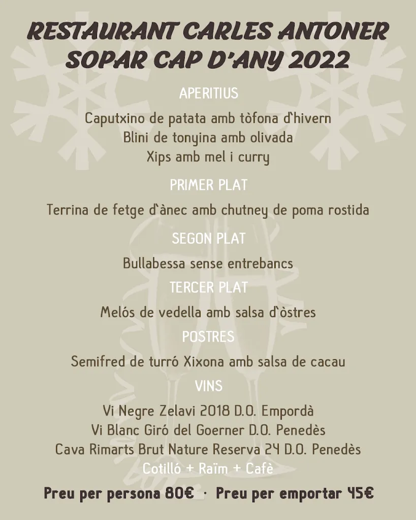 Menu_Carles Antoner Restaurant_Lladó_image_1