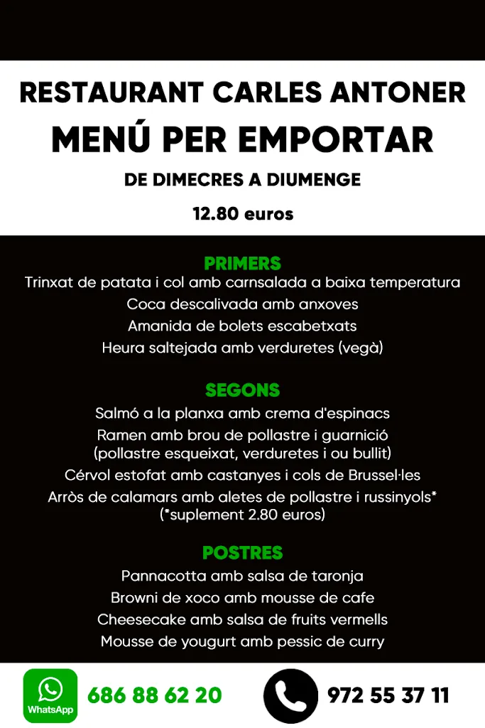 Menu_Carles Antoner Restaurant_Lladó_image_4