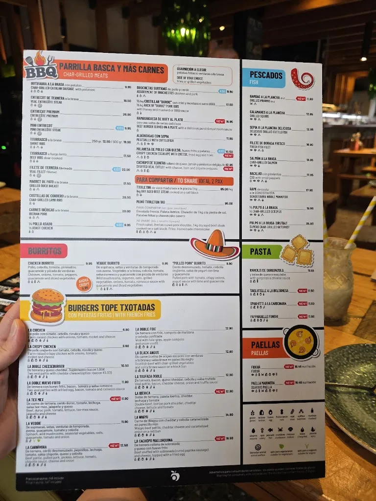 Menu_Sidreria Txot's_Figueres_image_1