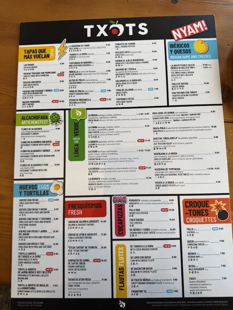 Menu_Sidreria Txot's_Figueres_image_2