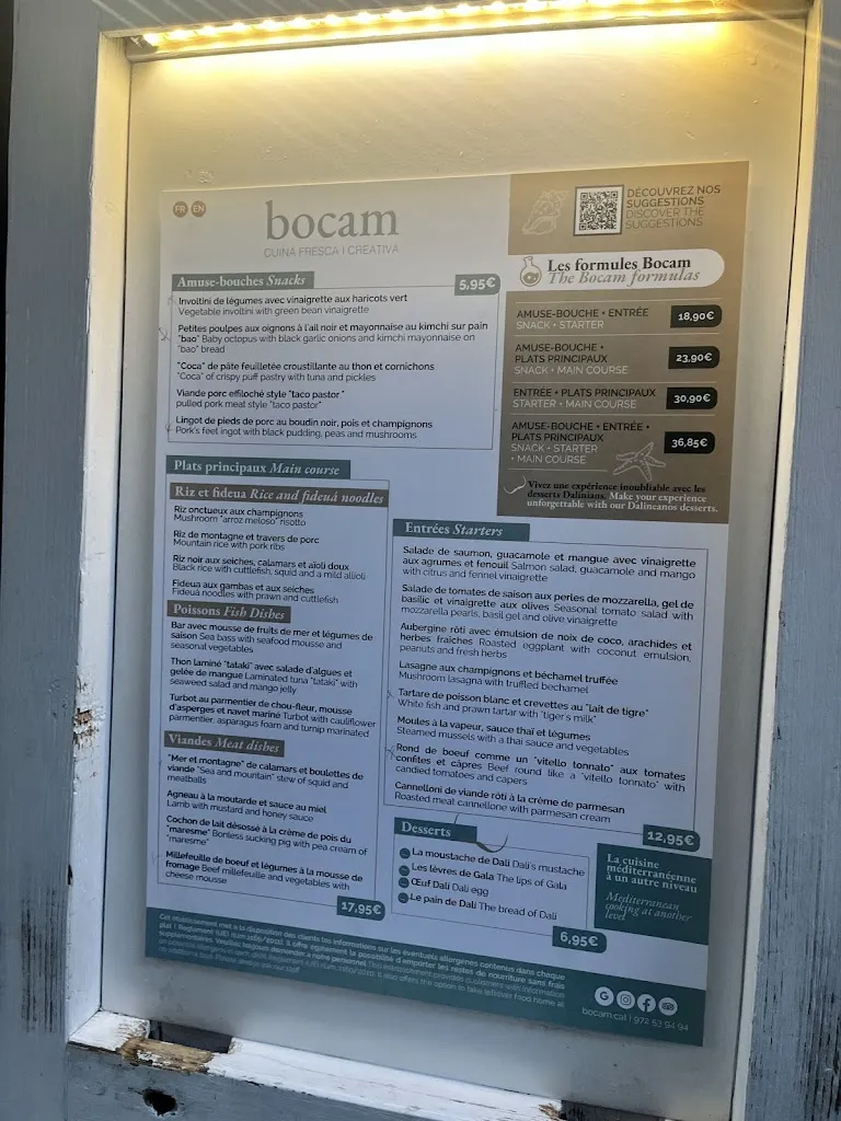 Menu_Bocam - Restaurant Figueres_Figueres_image_1