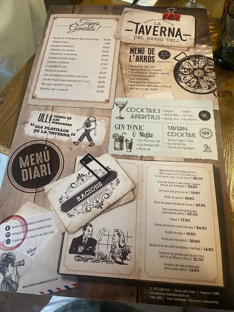 Menu_La Taverna del Barri Vell_Figueres_image_2
