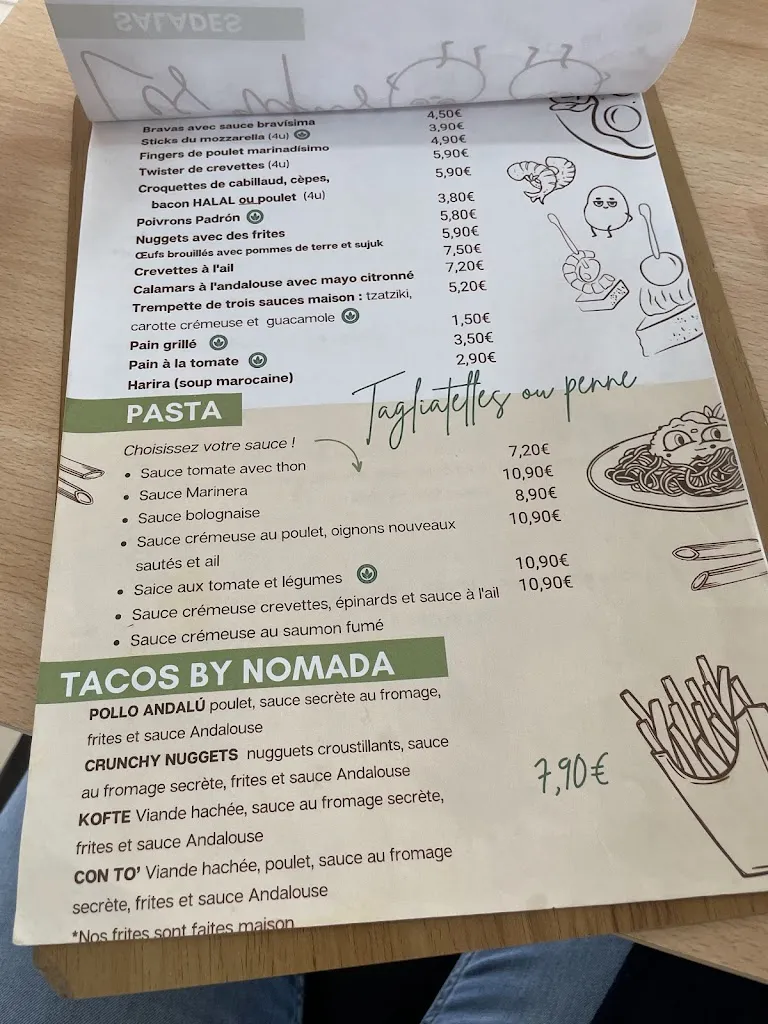 Menu_Nomada restaurant & brunch_Figueres_immagine_3