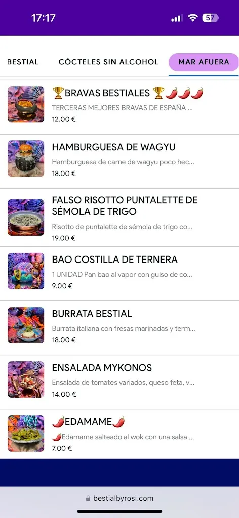 Menu_Restaurante Bestial by Rosi la Loca_Baña A_image_3