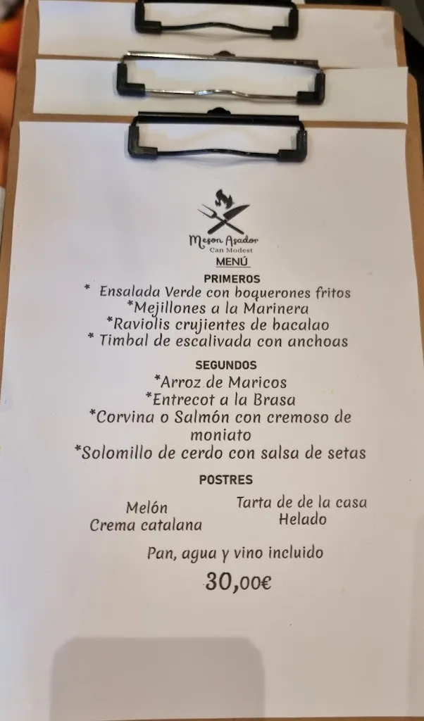 Menu_Restaurant Can Modest_Figueres_image_2
