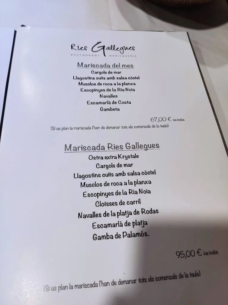 Menu_Restaurant Ries Gallegues_Llambilles_image_4