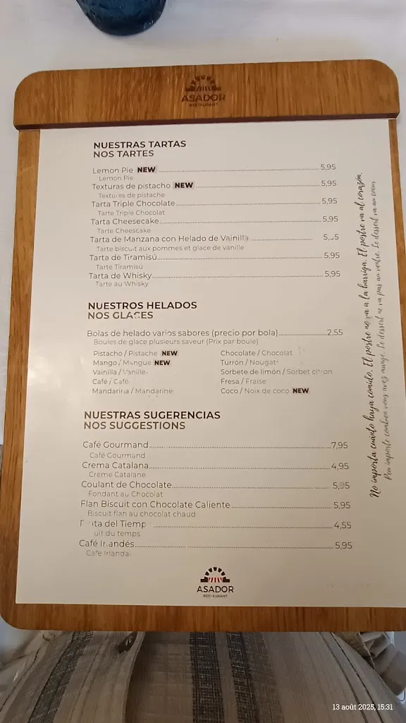 Menu_Restaurant ASADOR_Jonquera La_image_3