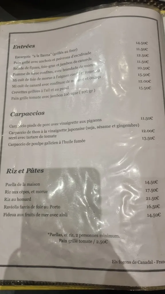 Menu_Els Fogons De Canadal_Jonquera La_image_2