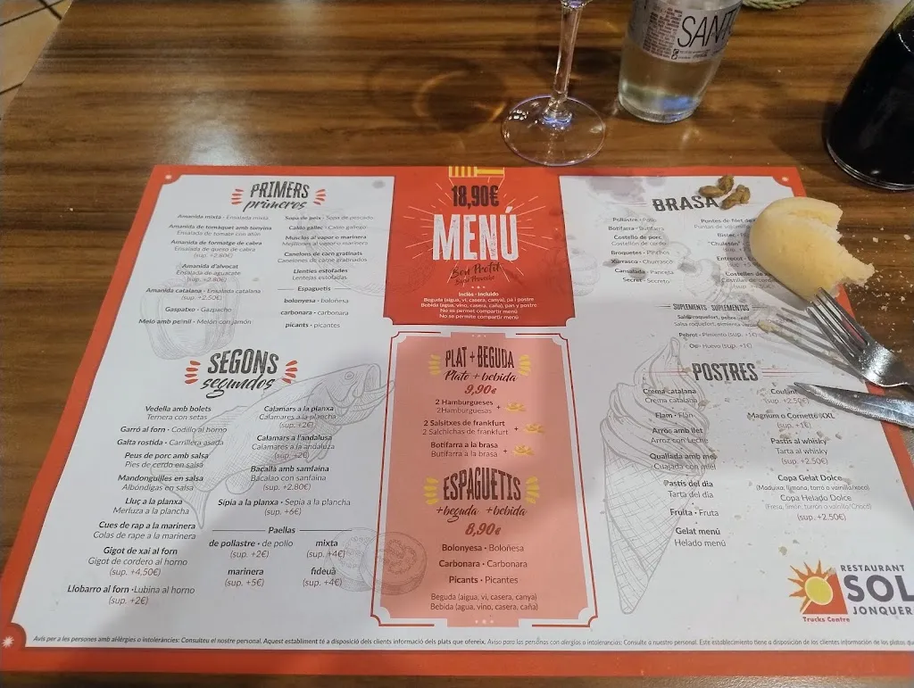 Menu_Restaurant Sol Jonquera_Jonquera La_image_2