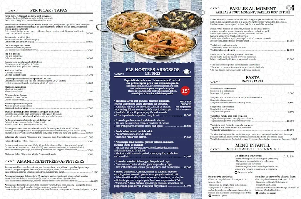 Menu_Gustos Bcn La Jonquera - Paellas y tapas - Gustos Barcelona_Jonquera La_image_1