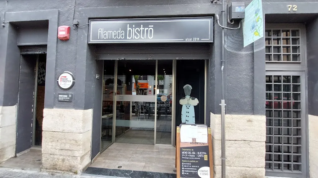 Alameda Bistro restaurant in Alcoy/Alcoi