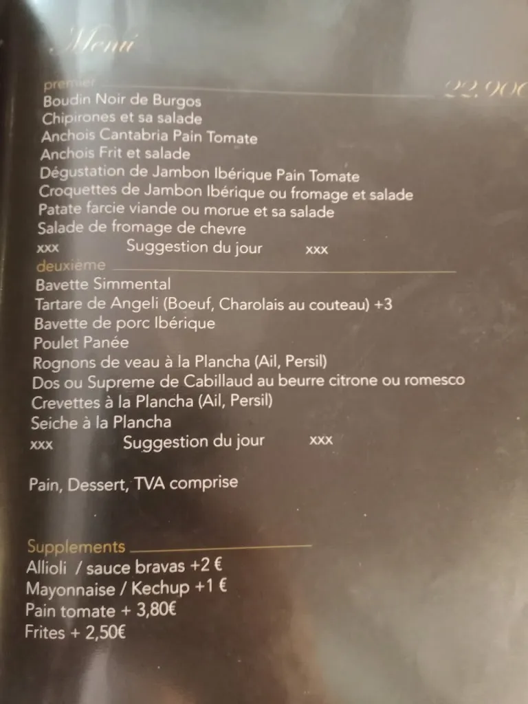 Menu_RESTAURANT De ANGELI_Jonquera La_image_1