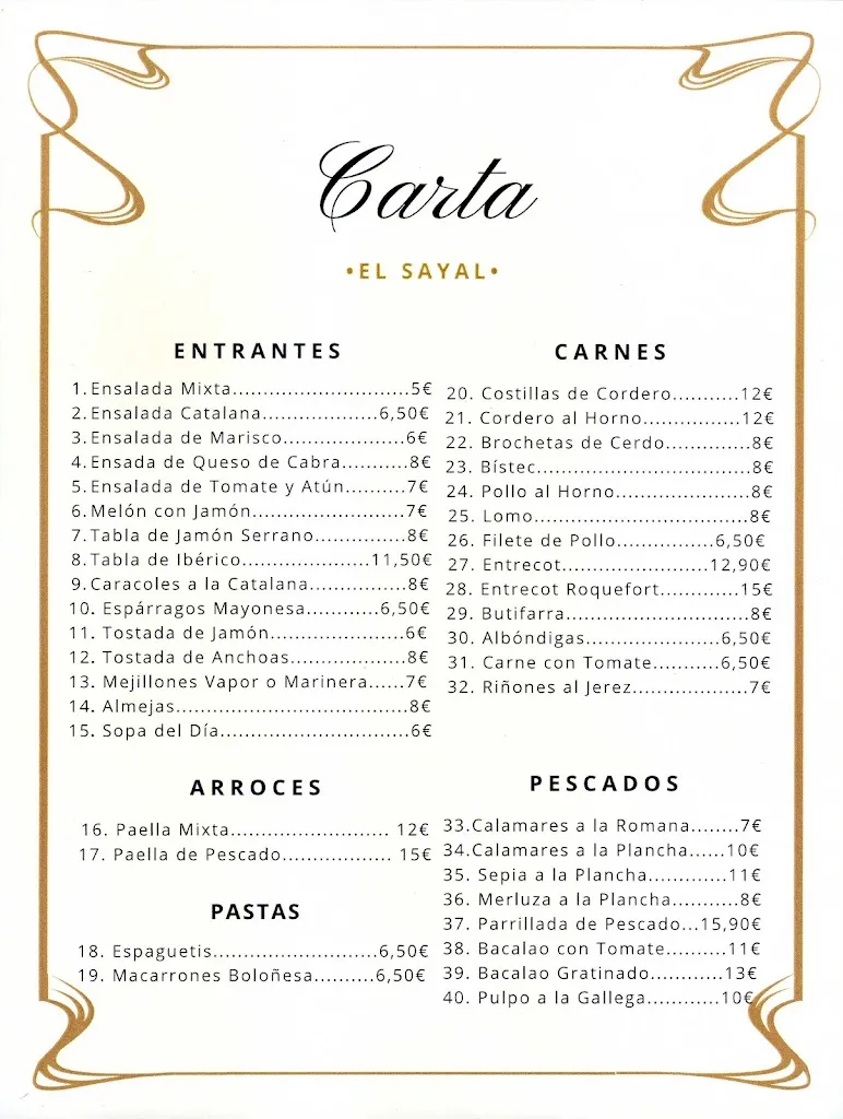 Menu_Restaurant Sayal_Jonquera La_immagine_2