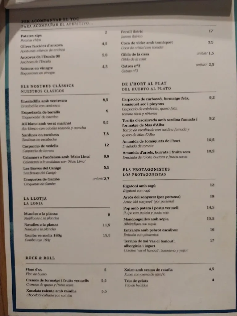 Menu_Restaurant El Canigó de l'Escala_Escala L_image_2