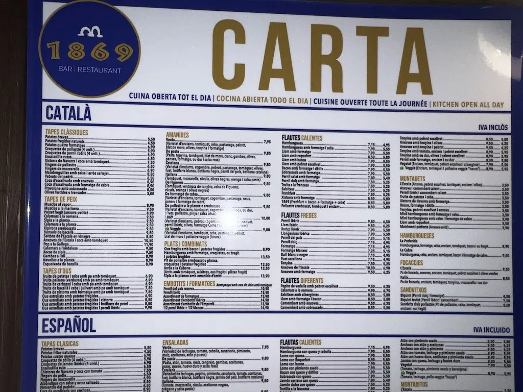 Menu_Restaurant 1869_Escala L_image_1