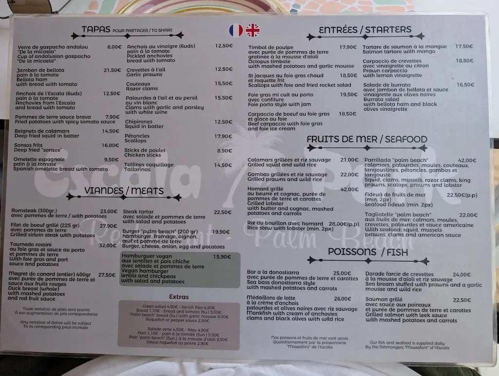 Menu_Restaurant Escala Park-Palm Beach_Escala L_image_1