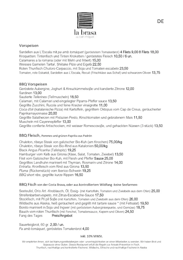Menu_La Brasa de Can Miquel Restaurant_Escala L_image_3