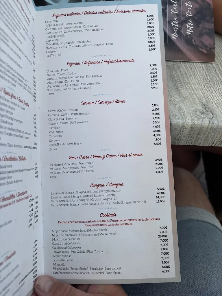 Menu_El Patio Bistrot Tapes_Escala L_image_2