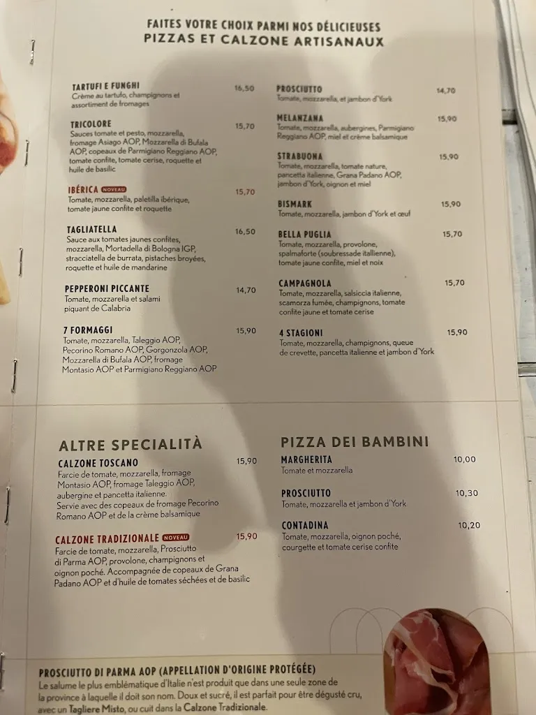 Menu_Restaurant La Tagliatella | L'Escala, Girona, Catalonia_Escala L_image_1