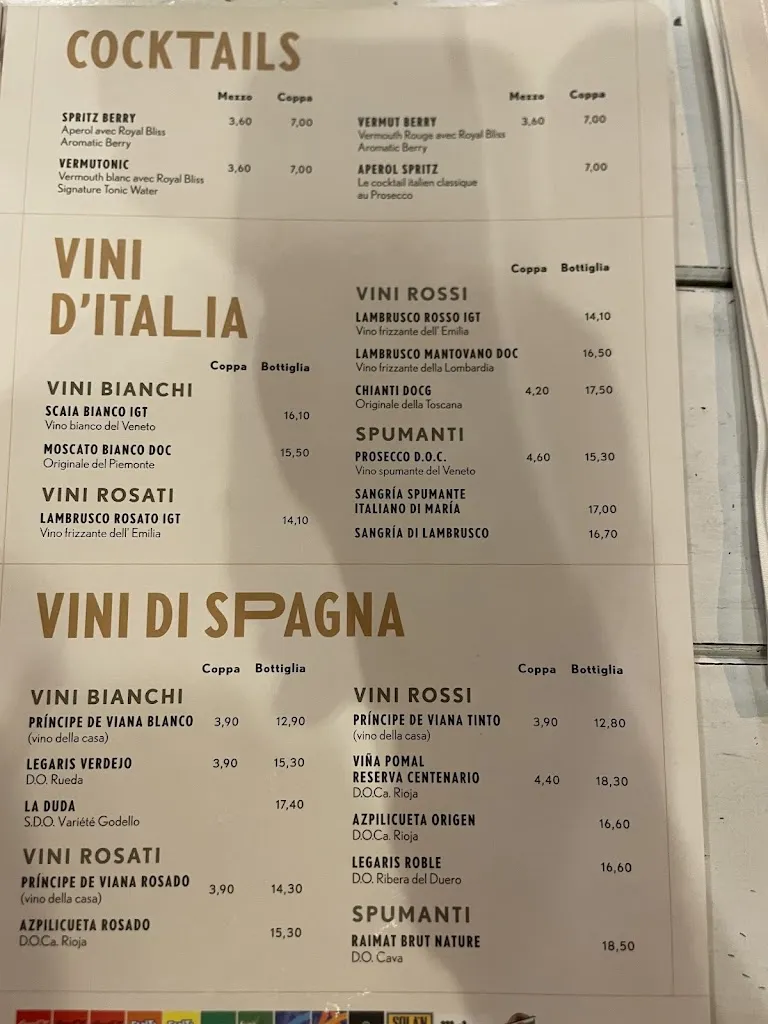 Menu_Restaurant La Tagliatella | L'Escala, Girona, Catalonia_Escala L_image_2