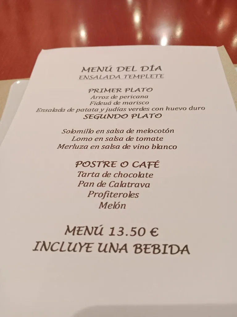 Menu_El Templete Alcoi - Restaurante_Alcoy/Alcoi_immagine_1