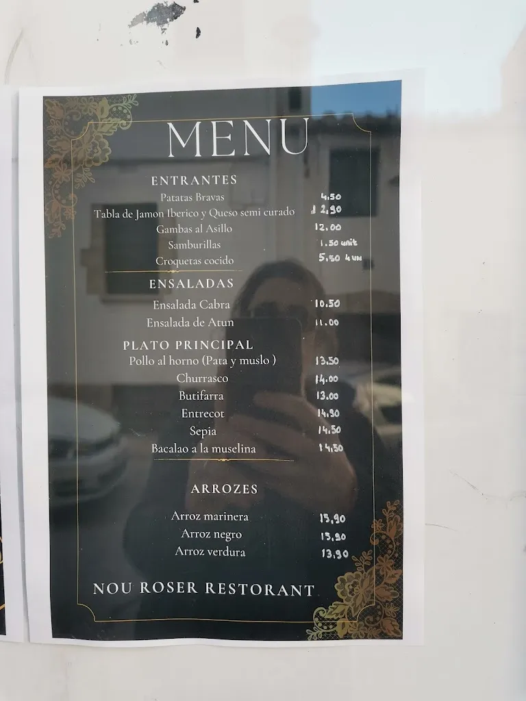 Menu_Hostal restaurante El Roser_Escala L_image_3