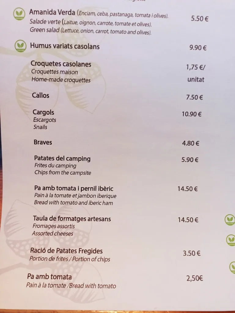 Menu_Restaurant Càmping Maçanet_Maçanet de Cabrenys_image_2