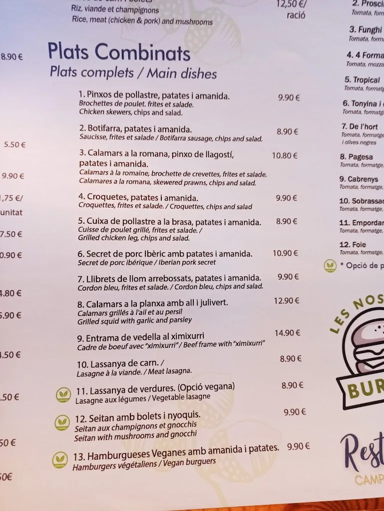 Menu_Restaurant Càmping Maçanet_Maçanet de Cabrenys_image_4
