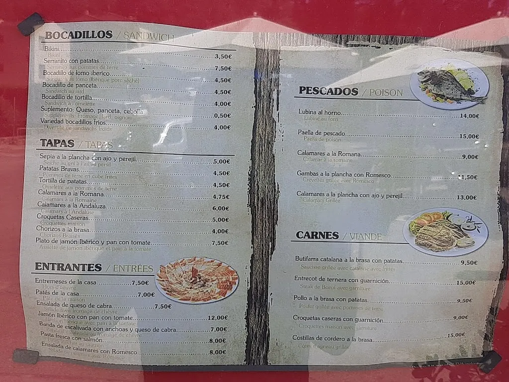 Menu_Bar-Restaurant La Mina_Maçanet de Cabrenys_immagine_1