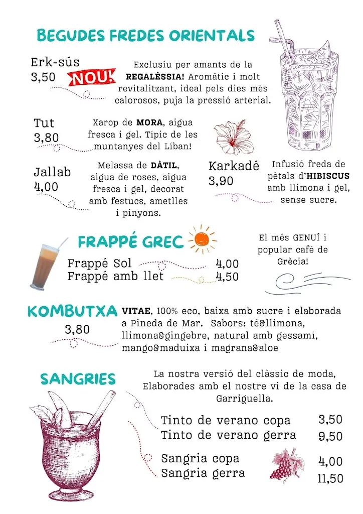 Menu_Entre Terres Restaurant_Llagostera_immagine_1