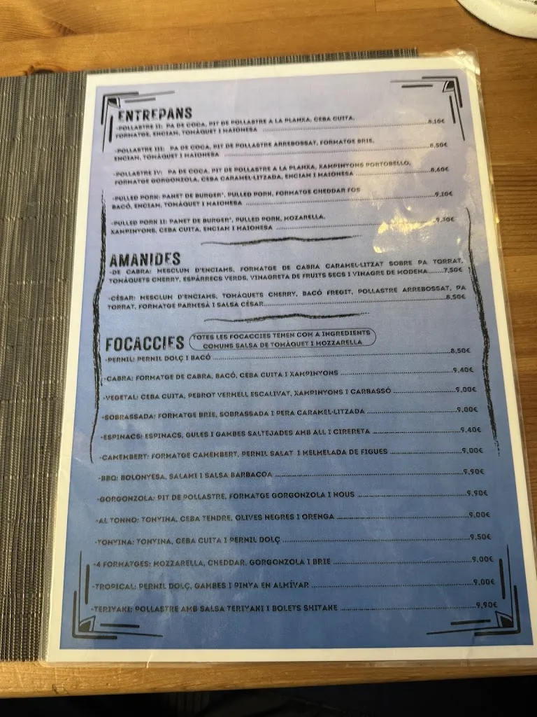 Menu_Cal Negre Llagostera_Llagostera_immagine_3