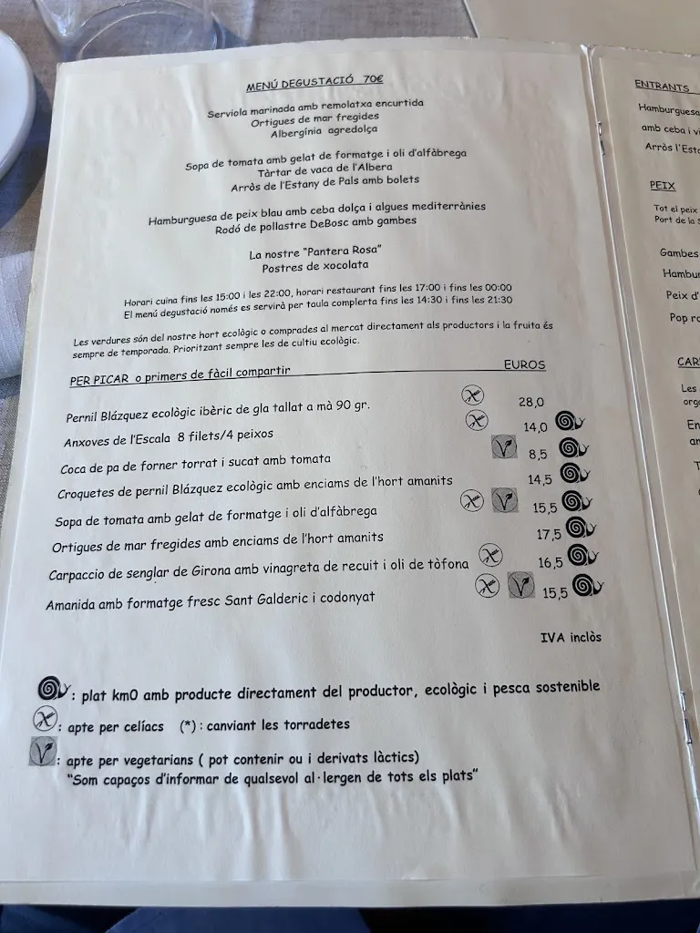 Menu_Restaurant Ca la Maria_Llagostera_image_3