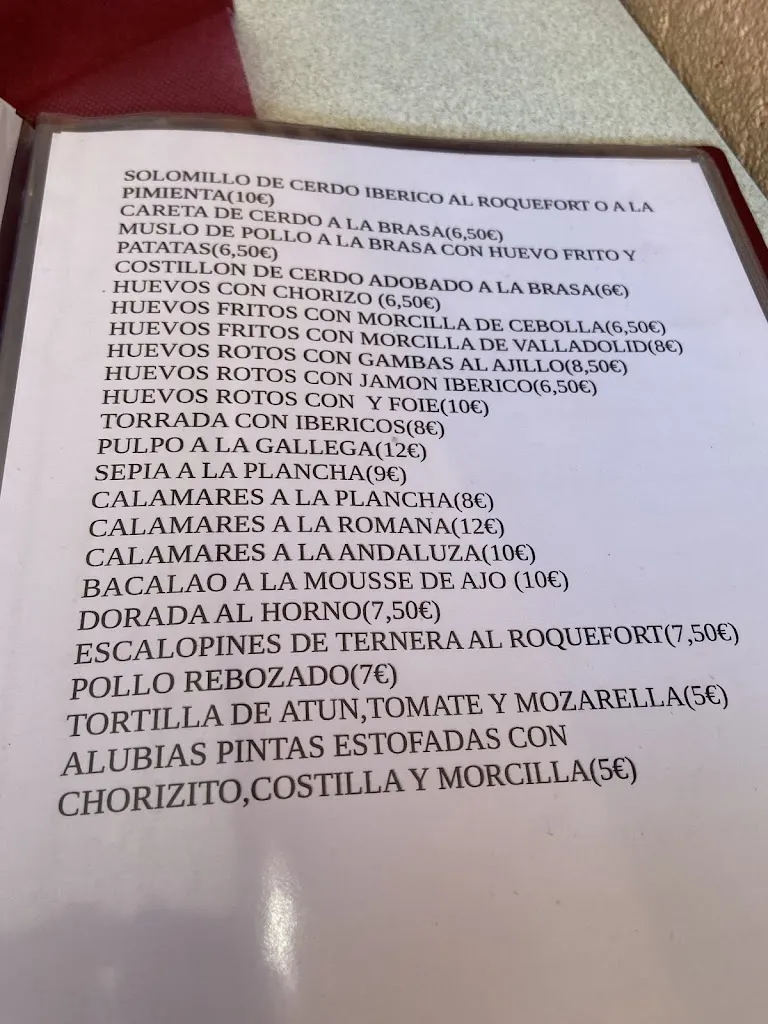 Menu_Bar Canigó_Llagostera_image_2