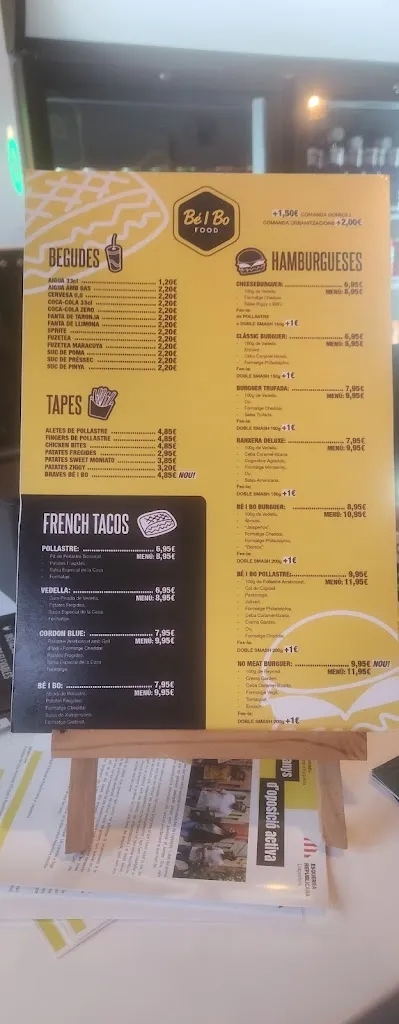 Menu_Bé I Bo FOOD_Llagostera_image_1