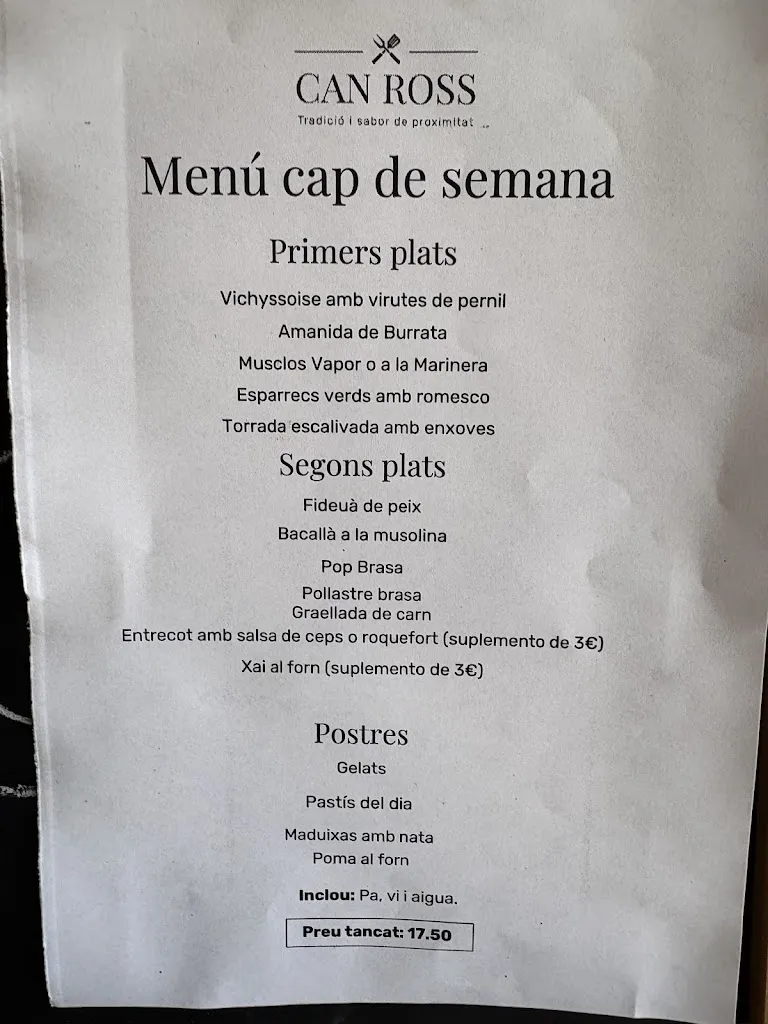 Menu_Can Ross_Maià de Montcal_image_3