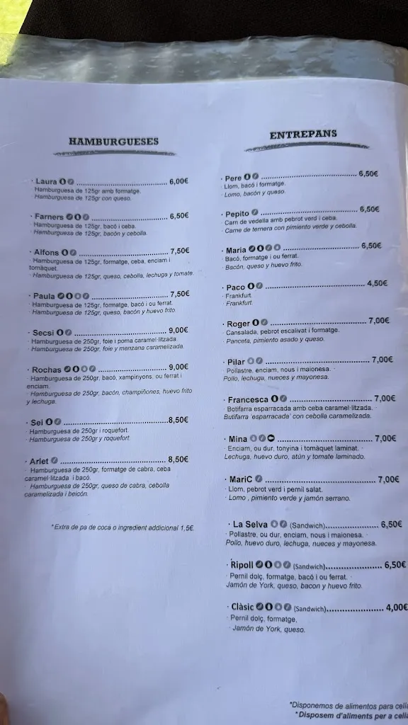 Menu_La Fusteria d'en Mero_Maçanet de la Selva_image_2