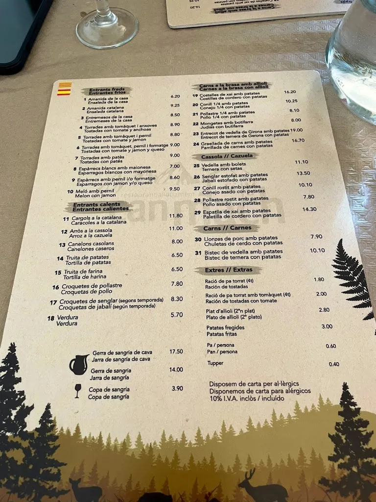 Menu_Restaurant CAL COIX_Maçanet de la Selva_image_1