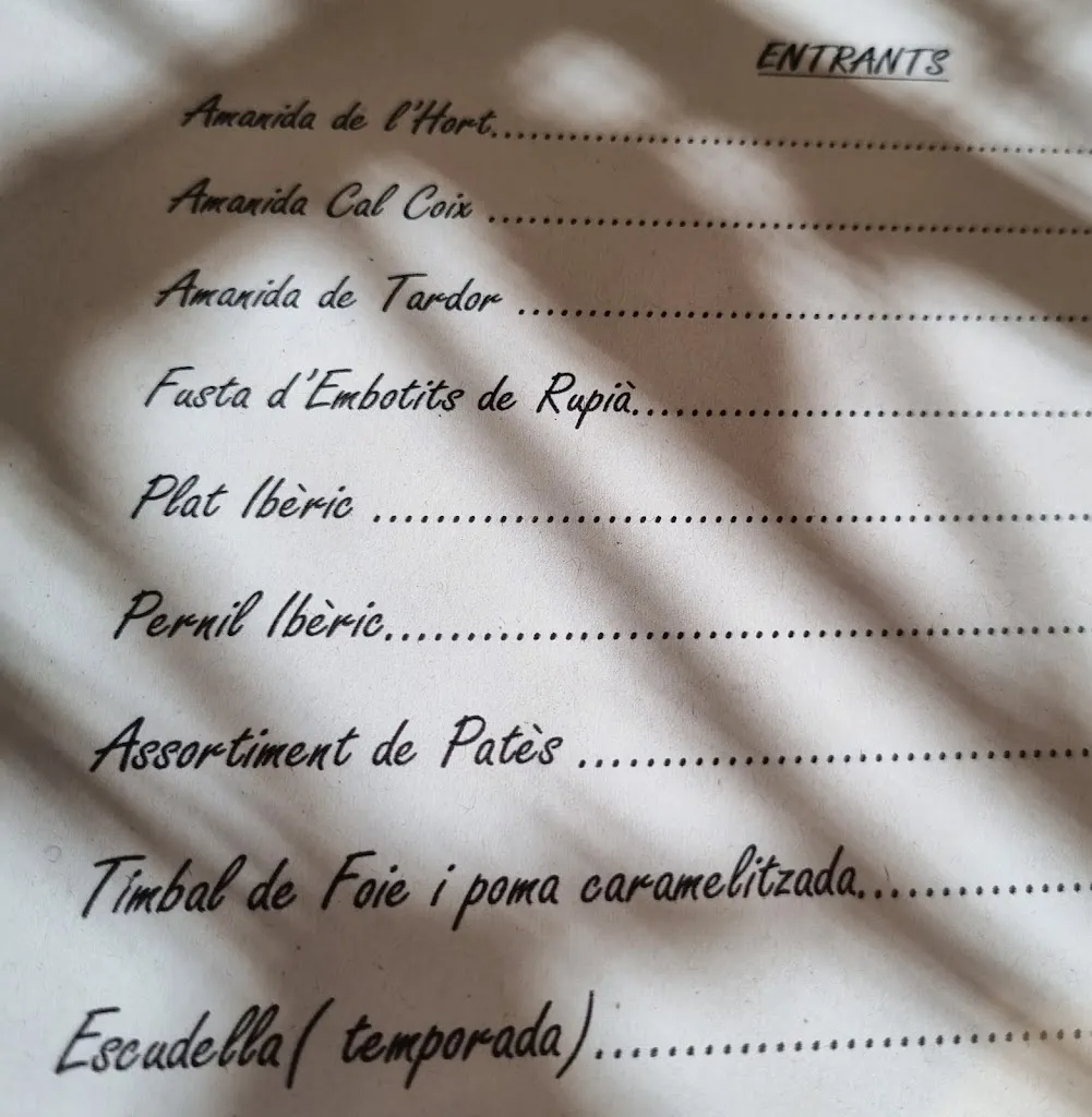 Menu_Restaurant CAL COIX_Maçanet de la Selva_image_3