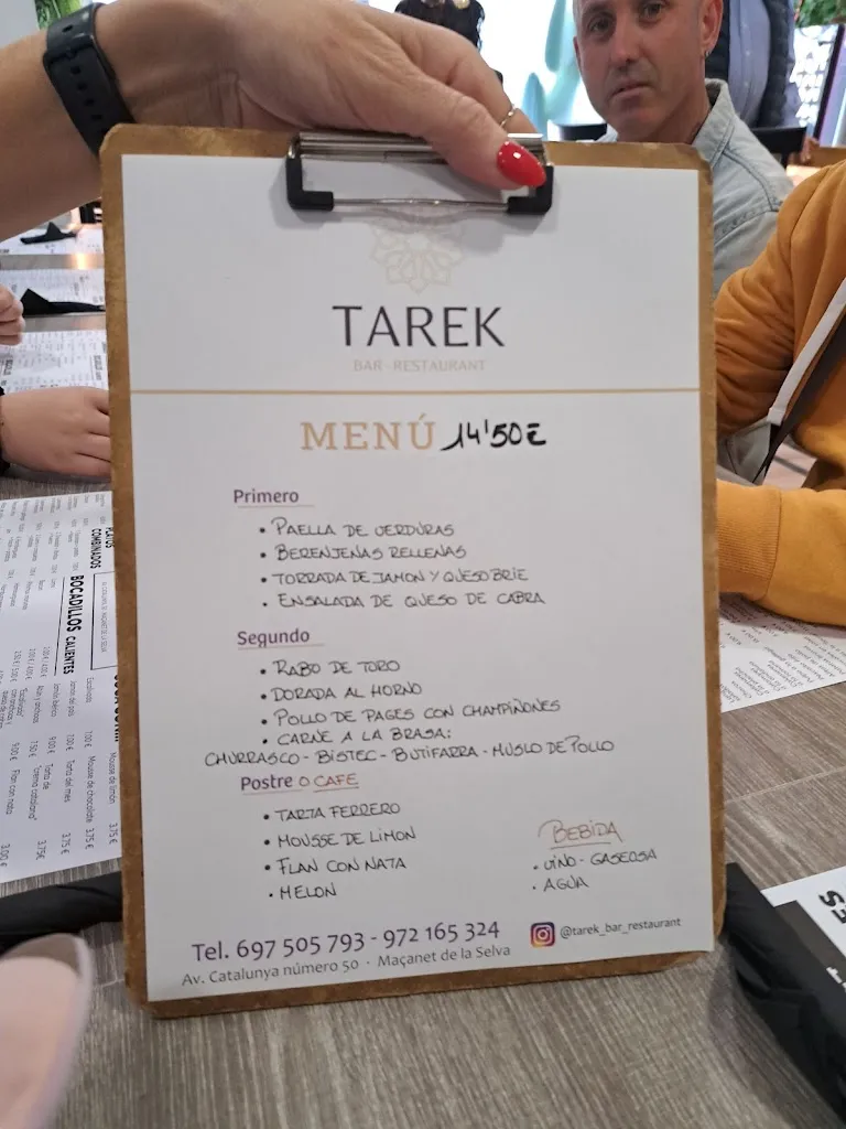 Menu_Tarek Bar Restaurant_Maçanet de la Selva_image_3