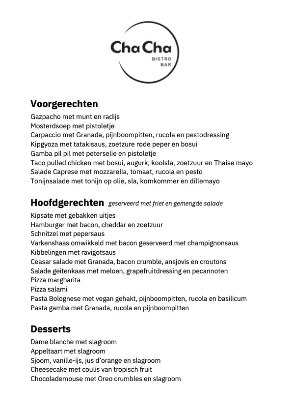 Menu_Cha Cha Bistro Bar Alcalali_Alcalalí_immagine_3