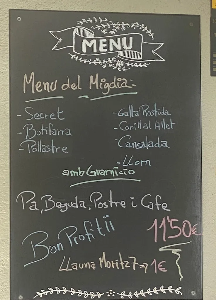 Menu_Bar Juria_Maçanet de la Selva_immagine_1