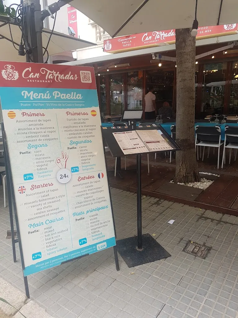 Menu_Restaurant Can Tarradas_Lloret de Mar_immagine_2