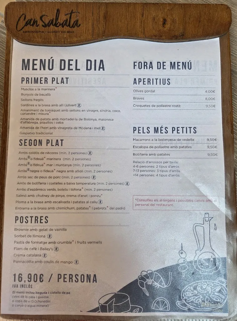 Menu_Restaurant Can Sabata_Lloret de Mar_immagine_1