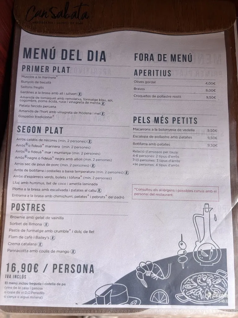 Menu_Restaurant Can Sabata_Lloret de Mar_immagine_2