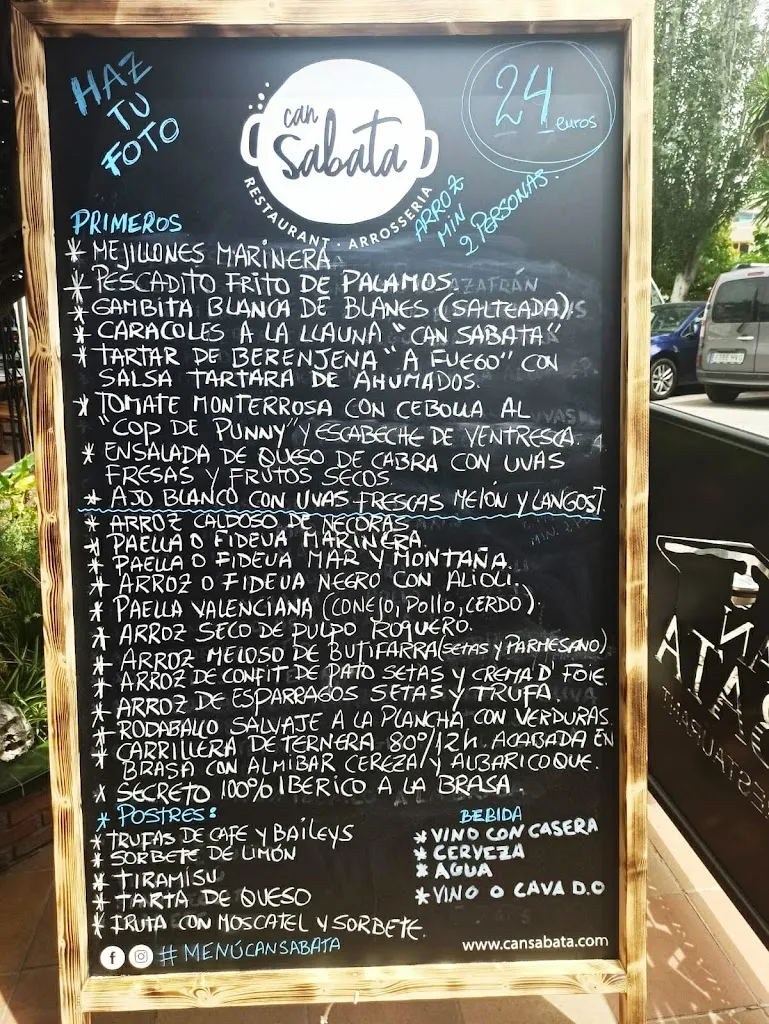 Menu_Restaurant Can Sabata_Lloret de Mar_immagine_3