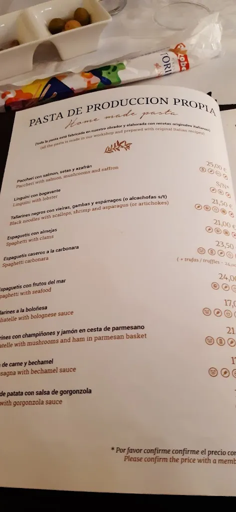 Menu_Trattoria Da Paolo_Lloret de Mar_image_4