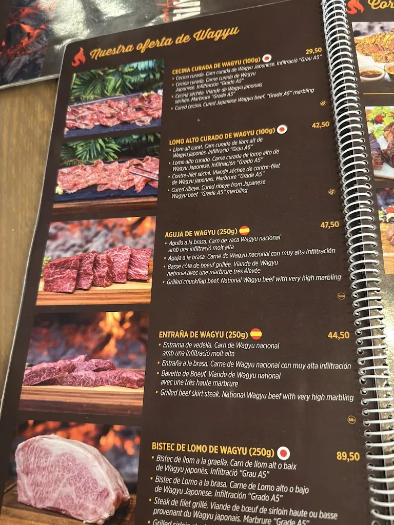 Menü_𝐋𝐀 𝐁𝐑𝐀𝐕𝐀 𝑺𝒕𝒆𝒂𝒌 𝑯𝒐𝒖𝒔𝒆_Lloret de Mar_Bild_1