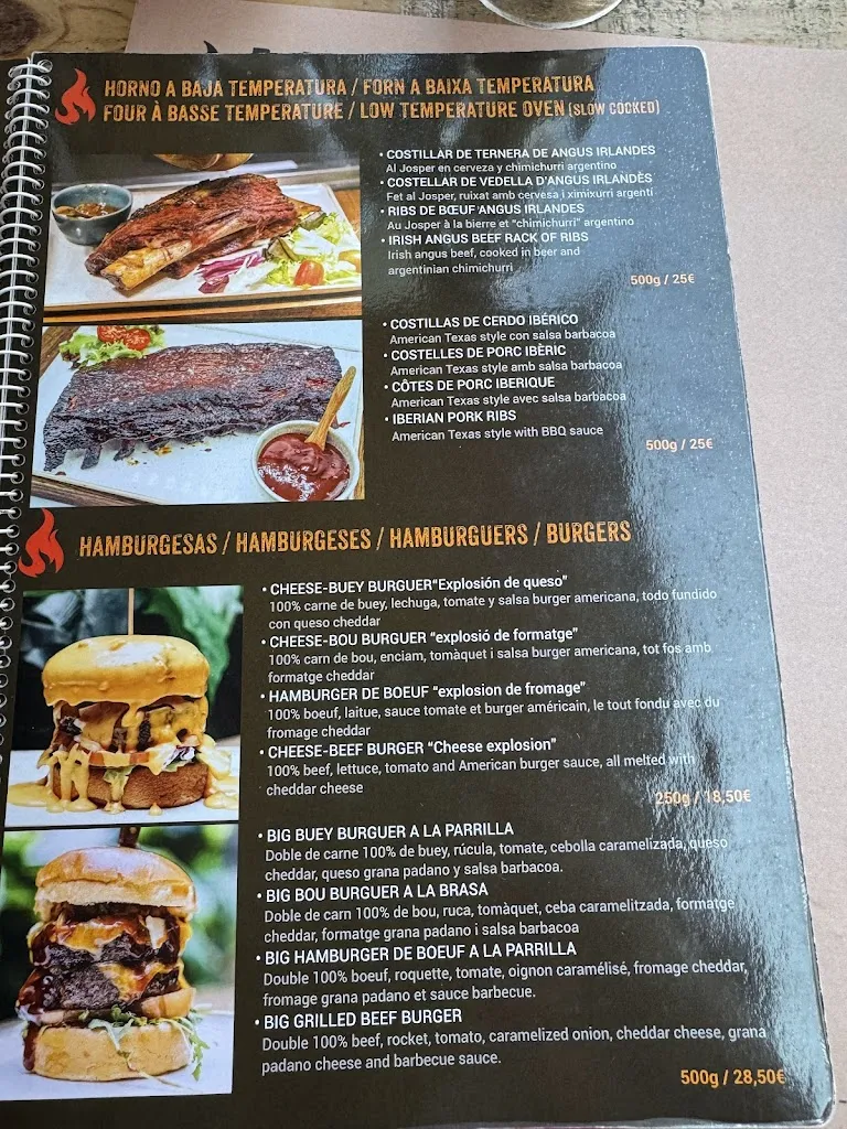 Menü_𝐋𝐀 𝐁𝐑𝐀𝐕𝐀 𝑺𝒕𝒆𝒂𝒌 𝑯𝒐𝒖𝒔𝒆_Lloret de Mar_Bild_2