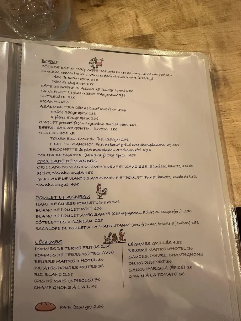 Restaurant El Gaucho_Lloret de Mar_menu_image_1