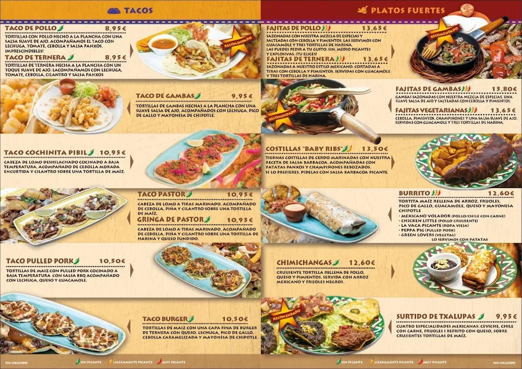 Menu_Restaurant Panxos_Lloret de Mar_image_1